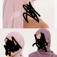 شال های حجاب اصل همراه هدبند