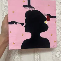 نقاشی روی بوم