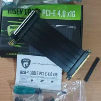 کیت رایزر کارت گرافیک گرین مدلPCI-E 4x16 کاملا نو
