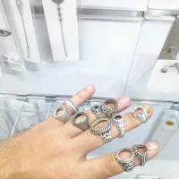 رکاب انگشترنقره۹۲۵مردانه بدون سنگ بی اجرت فقط عمده
