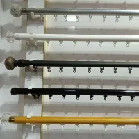 انواع چوب پرده های مینیمال پانچی ساده و غیره...