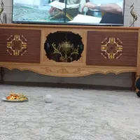 ساخت میز TV،ساعت،صندوق،تمام چوب|میز تلویزیون|تهران, آجودانیه|دیوار