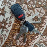 یک دسته کلید گم شده