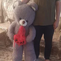 خرس عروسکی غول‌پیکر بزرگ و تمیز