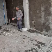 اوستا بناه سیمان کاری دیوار چین