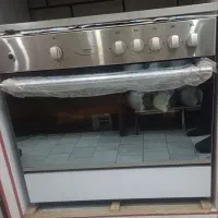 اجاق گاز طرح فر  تمام استیل لوکاتی