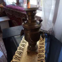 سماور عتیقه وبرنجی