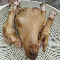 تمیز کردن کله پاچه وسیرابی گوسفند