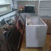 کابینت فلزی سالم بدون پوسیدگی