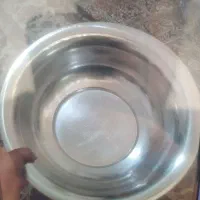 لگن استیل سالم و نو