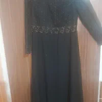 پیراهن مشکی مجلسی سایز ۴