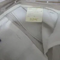 شلوار کتان کلاسیک کرم برند LC MAN