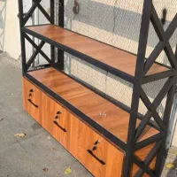 شلف طبقه جا زومکن کتابخانه اداری فایل ویترین