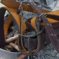 هیکلی چرم گاومیش اصل