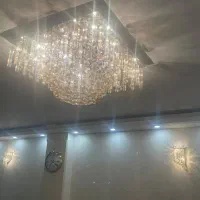لوستر و دیوارکوب سقفی کریستال وارداتی