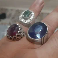 سه عدد انگشتر جواهری