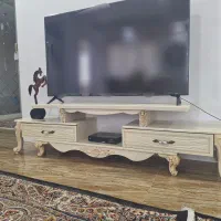 میز تلویزیون چوبی