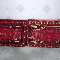 دو عدد پشتی دستباف