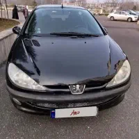 فروش ۲۰۶ تیپ ۲ مشکی مدل ۸۸