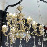 لوستر ۶ شاخه با بهترین قیمت و کیفیت