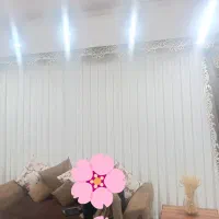 پرده حریر سفید