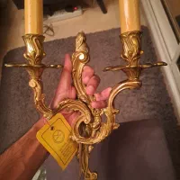 جفت دیوارکوب آکبند برنز ایتالیا