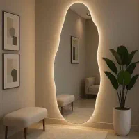 آینه قدی دفرمه