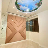 کاغذ دیواری لمسه پازلی آینه پازل قرنیز قاب بندی