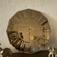 ساعت دیواری آینه ای