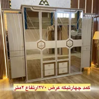 سرویس خواب آیینه ای/تخت آباژوردار|تخت و سرویس خواب|شاهین‌شهر, فدک|دیوار