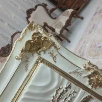 تابلو فایبر گلاس ورق طلا برجسته