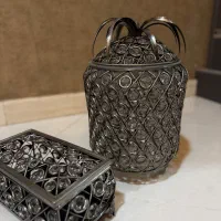 سطل و جا دستمالی دکوری