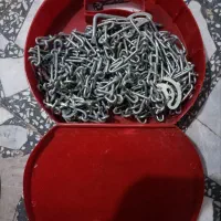 زنجیر چرخ پراید . مثلث شبرنگ خطر