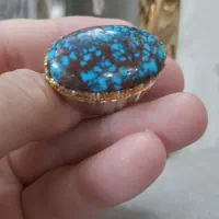 فیروزه نیشابوری عنکبوتی(طبیعی)