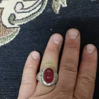 انگشتر نقره عقیق یمنی