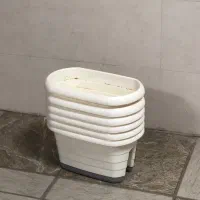 گلدان پلاستیکی نرده ای بالکنی