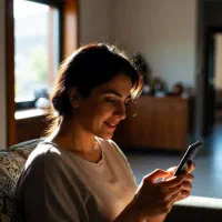 کار فقط با گوشی توی دستت
