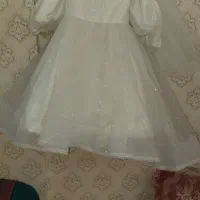 لباس مجلسی دخترانه  سفید