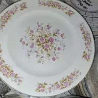 حراج انواع ظروف چینی مقصود پلوخوری گلدار کسری