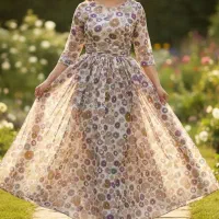 حریر ساریکای آلفا طرح خورشیدی