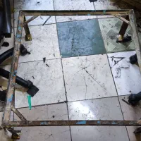 پایه آهنی کولر 85 برای کولر 7500