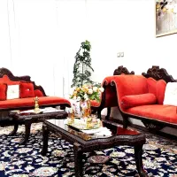 مبل کلاسیک سلطنتی مدل حلزونی سفارشی-تمام منبت