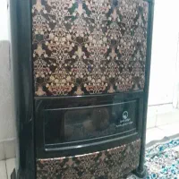 بخاری گازی دود کش مروارید