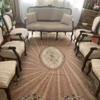 مبلمان استیل به همراه ناهارخوری