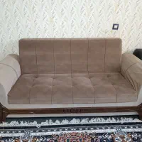 مبلمان ۷ نفر راحتی با توتا میز عسلی