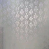 نقاشی طرح مشابه کاغذدیواری با رنگ انجام میشه