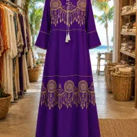 ماکسی تمام نخ  وارداتی  تک به قیمت عمده