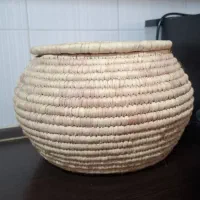 خمره برنج حصیری