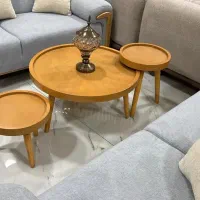 جلو مبلی عسلی تمام چوب نراد