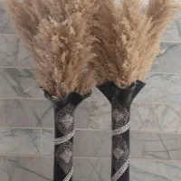 گلدان شیشه‌ای.  گاز